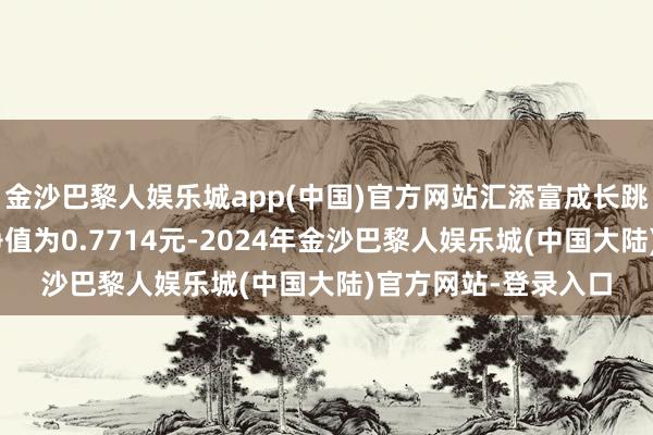 金沙巴黎人娱乐城app(中国)官方网站汇添富成长跳跃混杂A最新单元净值为0.7714元-2024年金沙巴黎人娱乐城(中国大陆)官方网站-登录入口