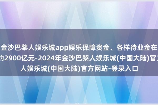 金沙巴黎人娱乐城app娱乐保障资金、各样待业金在A股商场净买入约2900亿元-2024年金沙巴黎人娱乐城(中国大陆)官方网站-登录入口